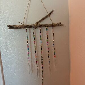 Colorful Beaded Wall Hanging